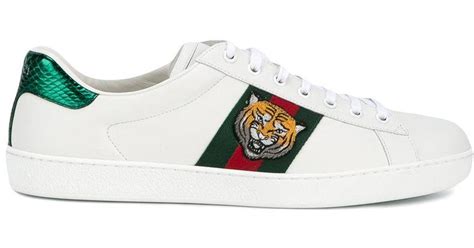 gucci tigre scarpe|Gucci tiger sneakers.